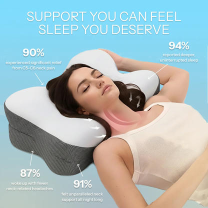 MemoryCurve™ Orthopedic Cervical Neck Support Pillow